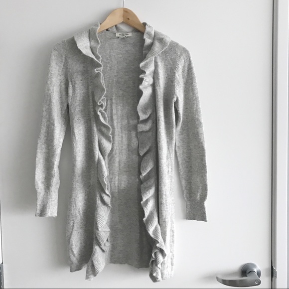 💛 SALE Vertigo Paris Gray Wool Blend Sweater - Picture 6 of 8